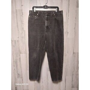 Levi's 560 Loose Fit Tapered Leg Size 36x30 Black 90s Distressed